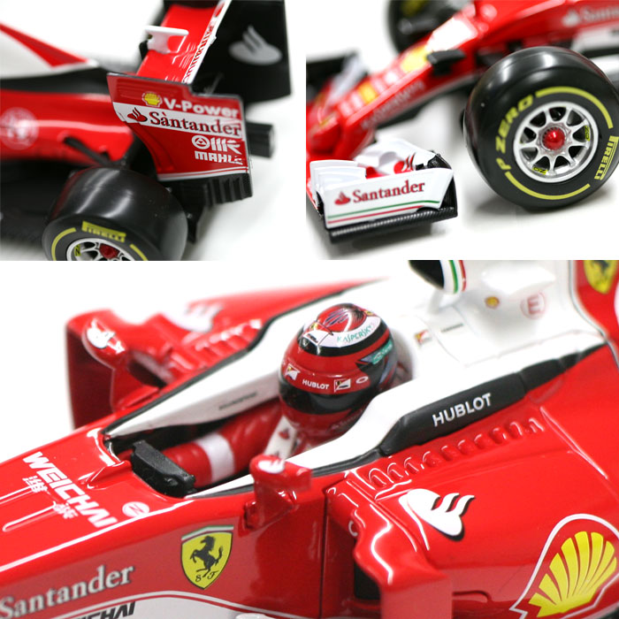 楽天市場】ミニカー 1/18 フェラーリ スクーデリア フェラーリ SF16-H