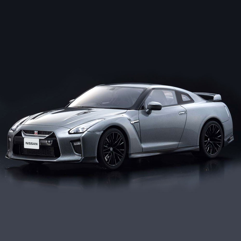 楽天市場】ミニカー 1/18 日産 GT-R 2020 グレー 京商 サムライ nissan