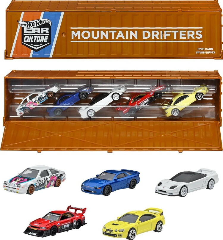 楽天市場】ホットウィール 1/64 5台セット マウンテン ドリフターズ