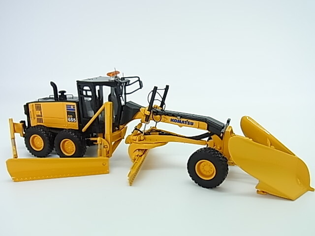 楽天市場】ファーストギア 1/50 コマツ モーターグレーダー GD655-5