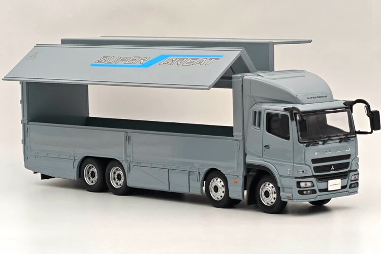 楽天市場】三菱ふそう特注 1/43 三菱ふそう スーパーグレート グレー