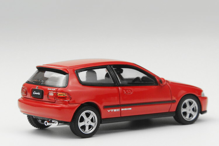 楽天市場】LCD Models 1/64 ホンダ シビック SiR 2 (EG6) レッド 開閉