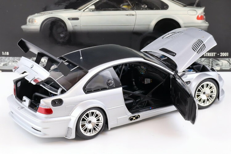 楽天市場】ミニチャンプス 1/18 BMW M3 GTR E46 ストリート 2001