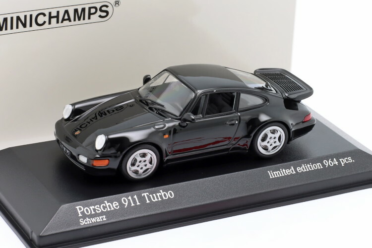 楽天市場】ミニチャンプス 1/43 ポルシェ 911 (964) ターボ 1990