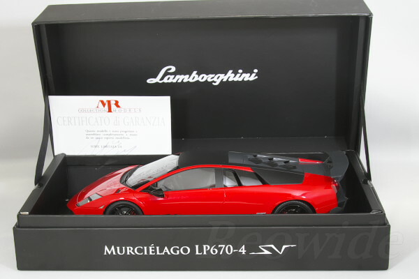 楽天市場】＜中古＞ MR 1/18 ランボルギーニ ムルシエラゴ LP 670-4 SV