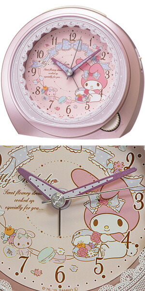 楽天市場】□SEIKO セイコー【マイメロディ】目覚まし時計 サンリオ