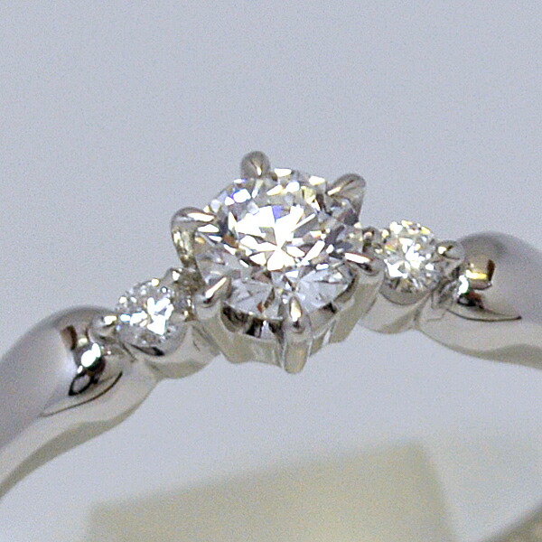 楽天市場】□0.239ct【ダイヤモンド リング】プラチナ PT900 デザイン