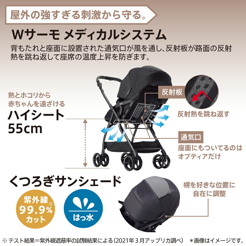 楽天市場】数量限定【アップリカ】オプティアクッション グレイス