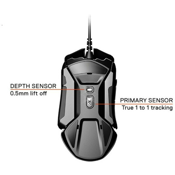 楽天市場】SteelSeries Rival 600 有線光学式ゲーミングマウス［USB 2m