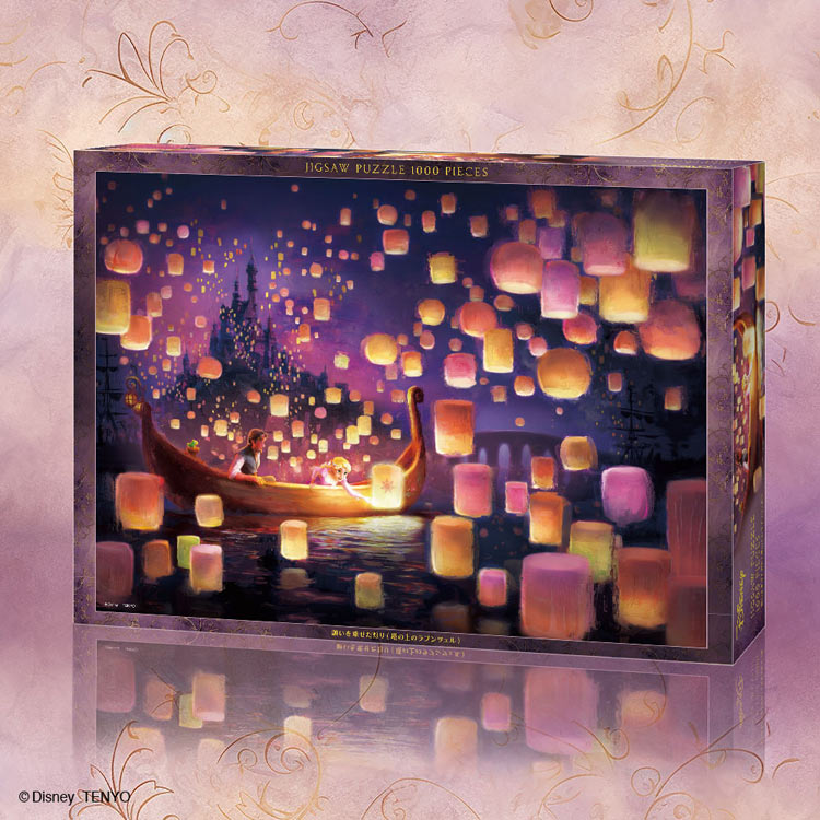楽天市場】ジグソーパズル 願いを乗せた灯り（塔の上のラプンツェル