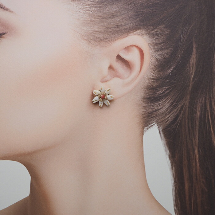 楽天市場】ニイハウシェル 本格 ニイハウシェルピアス スタッドタイプ