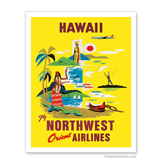 楽天市場】ハワイアン航空 ポスターの通販