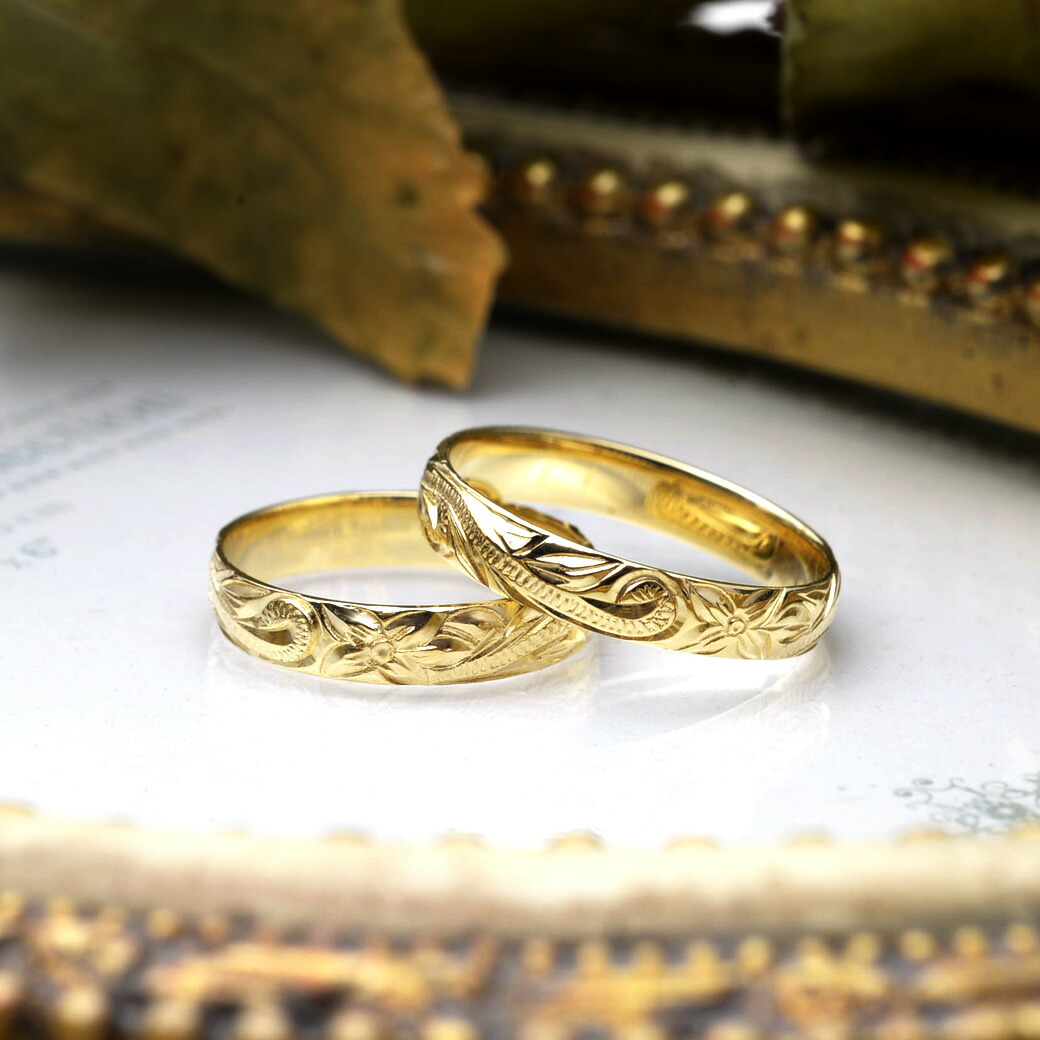 楽天市場】ハワイアンジュエリー リング ゴールド ring 10金 k10リング