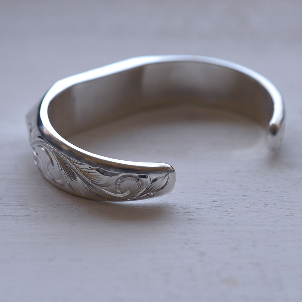 楽天市場】ハワイアンジュエリー バングル シグネットミラー メンズ