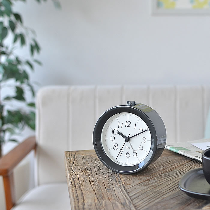 楽天市場】タカタレムノス lemnos アラーム時計 リキ アラームクロック