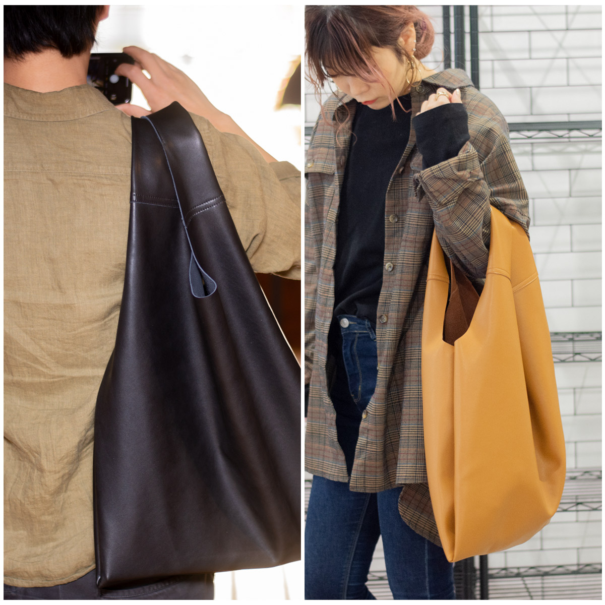 楽天市場】トートバッグ メンズ マルシェバッグ レディース