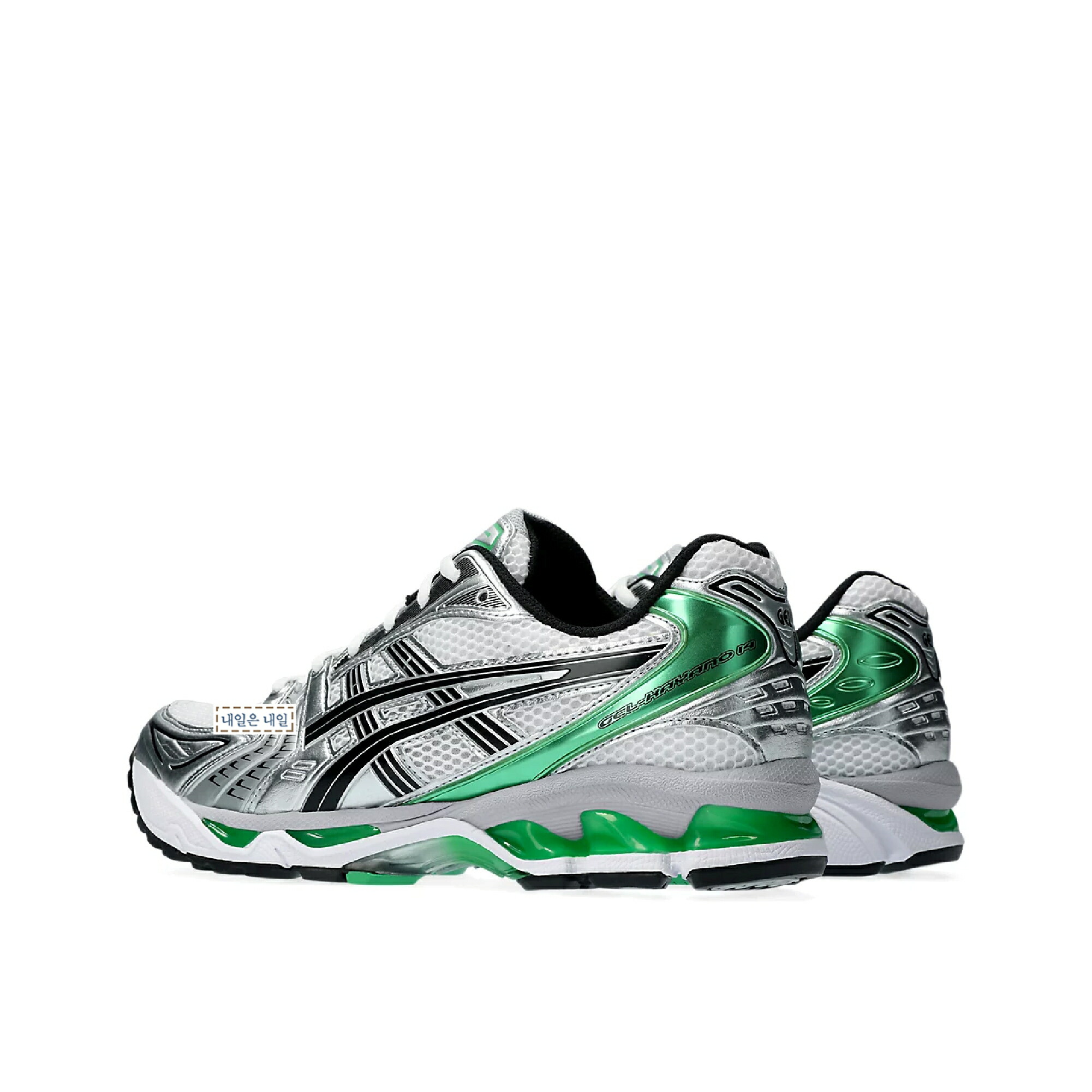 楽天市場】日本未入荷 ASICS GEL-KAYANO 14 WHITE/MALACHITE GREEN