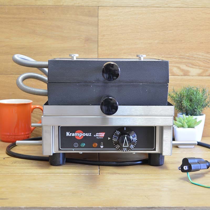 楽天市場】業務品質 ワッフルメーカー 2枚焼 クランプーズ