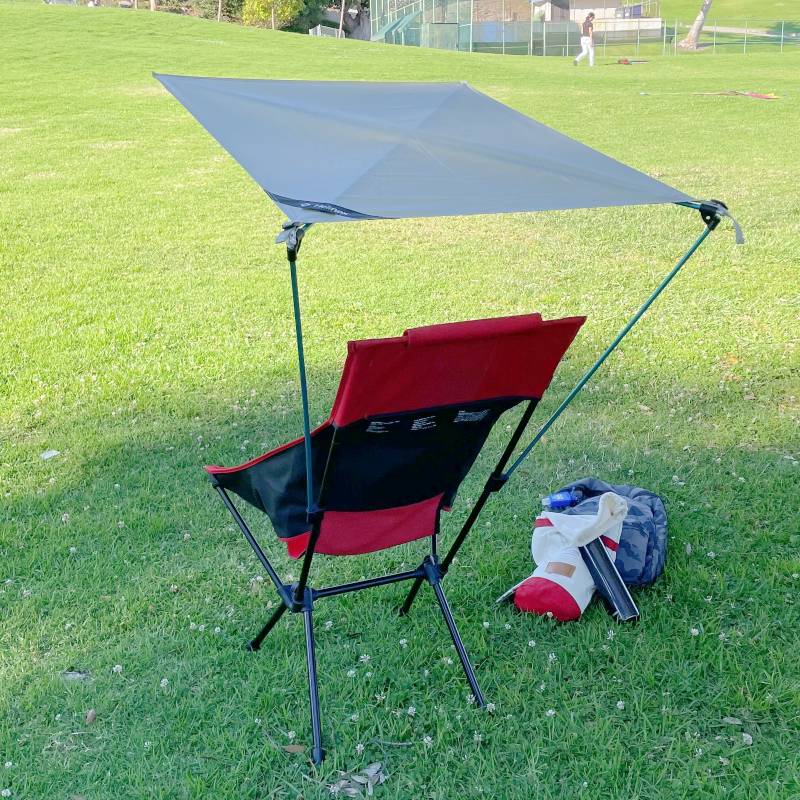 楽天市場】ヘリノックス 折りたたみチェア用 キャノピー 日除け 椅子は