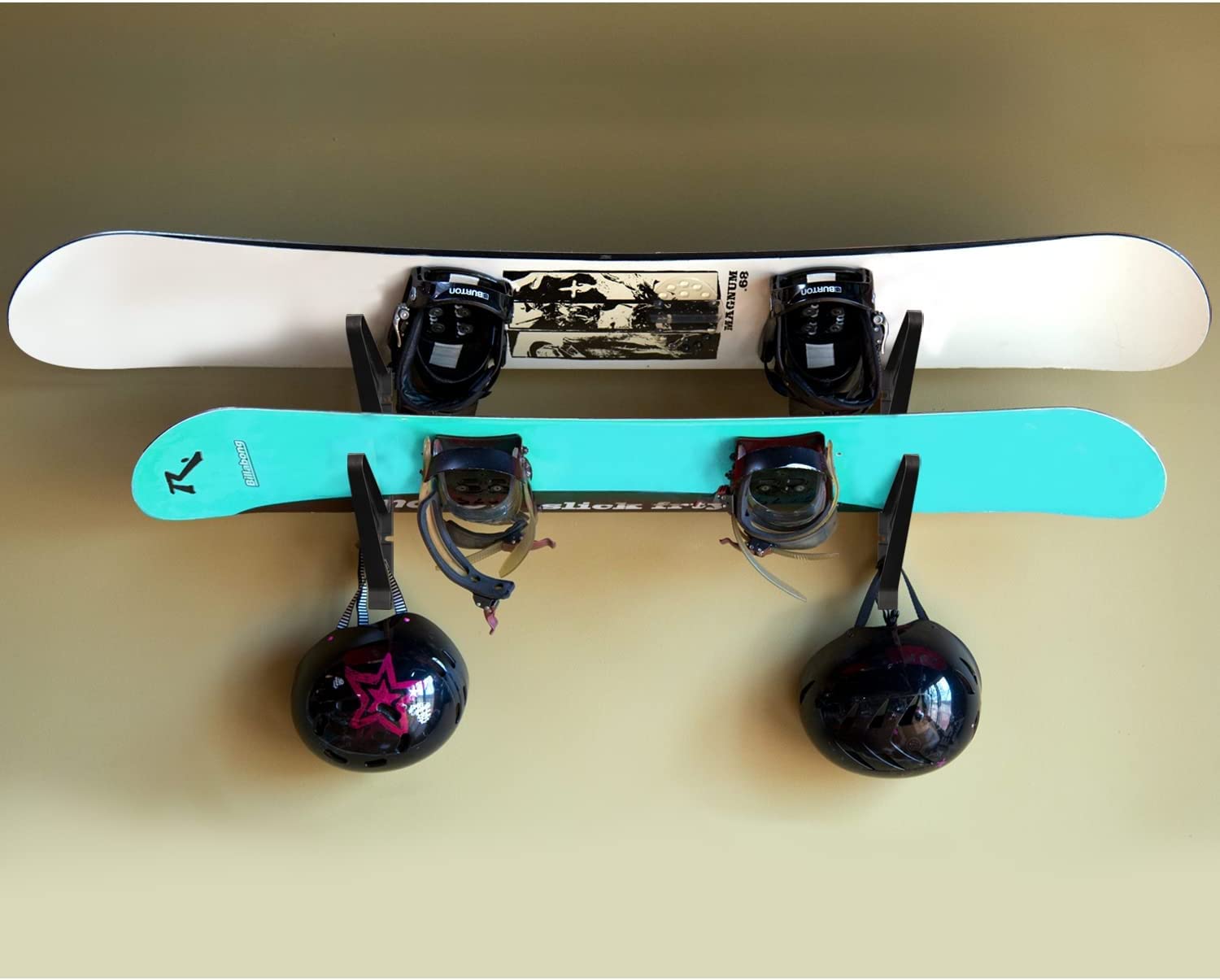 楽天市場】Poskad スノーボード 壁掛けラック ボード スノーボード収納