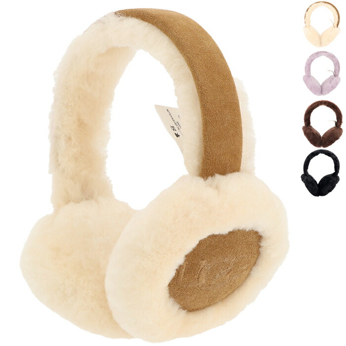 楽天市場】アグ UGG イヤーマフ SHEEPSKIN EMBROIDERY EARMUFF 耳当て