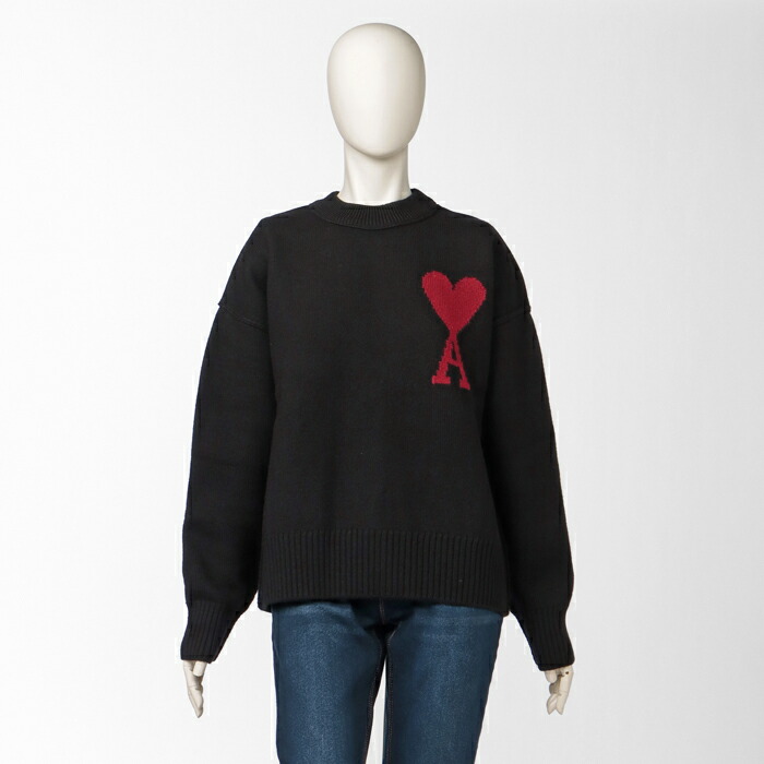 楽天市場】アミ パリス AMI PARIS ニット ハート ロゴ AMI DE COEUR