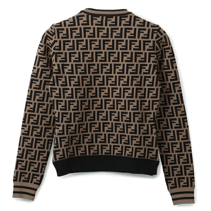 楽天市場】フェンディ FENDI ニット ストライプライン セーター FFロゴ