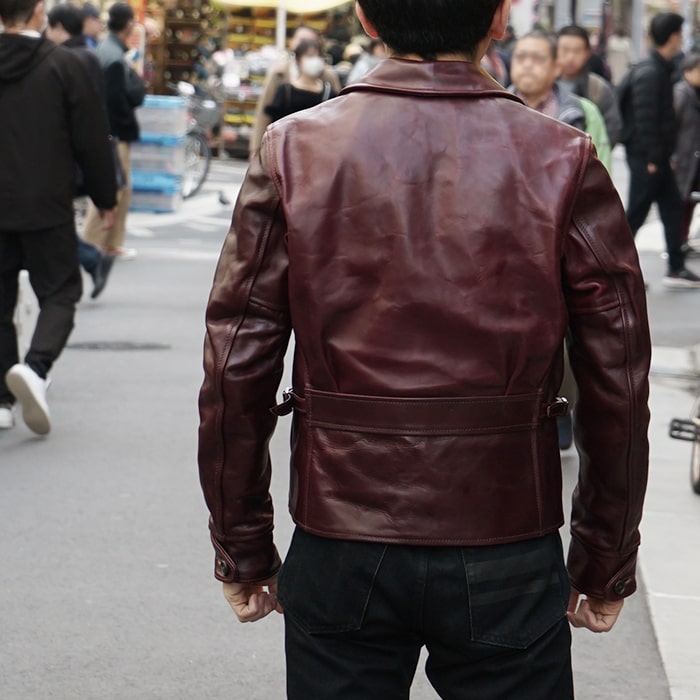 楽天市場】AERO LEATHER エアロレザー HALFBELT STF スーパータイト