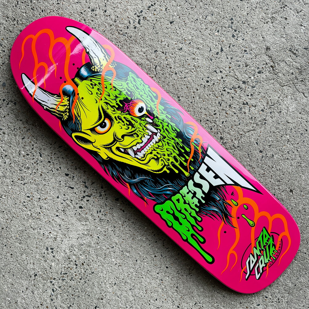 楽天市場】サンタクルーズ SANTA CRUZスケボー デッキ 9.3 DRESSEN