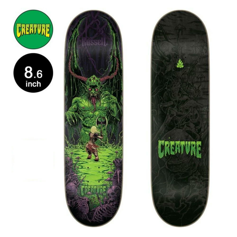 楽天市場】Creature（デッキ｜パーツ）：スケートボード<スケート