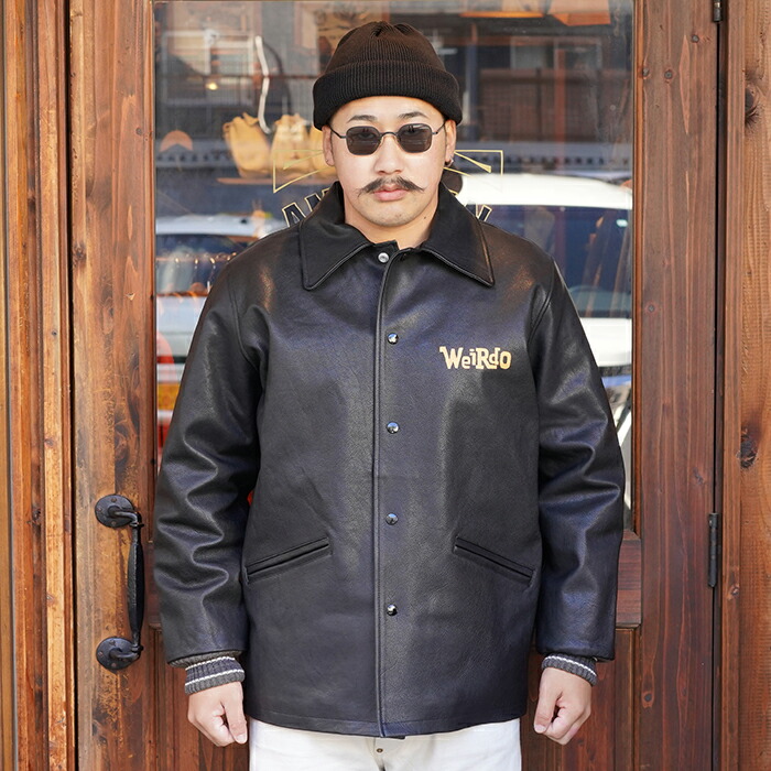 楽天市場】WEIRDO ウィアード / 「SPUTNIKS - LEATHER PHARAOH / BLACK