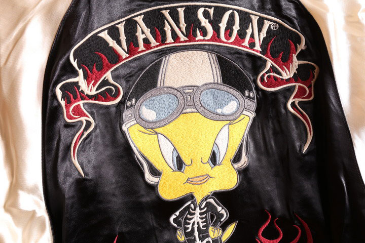 楽天市場】当店別注 カラー VANSON ルーニー・テューンズ コラボ