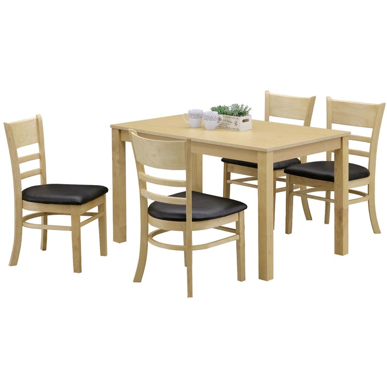 楽天市場】ダイニングテーブルセット 4人掛け 幅120cm ダイニング