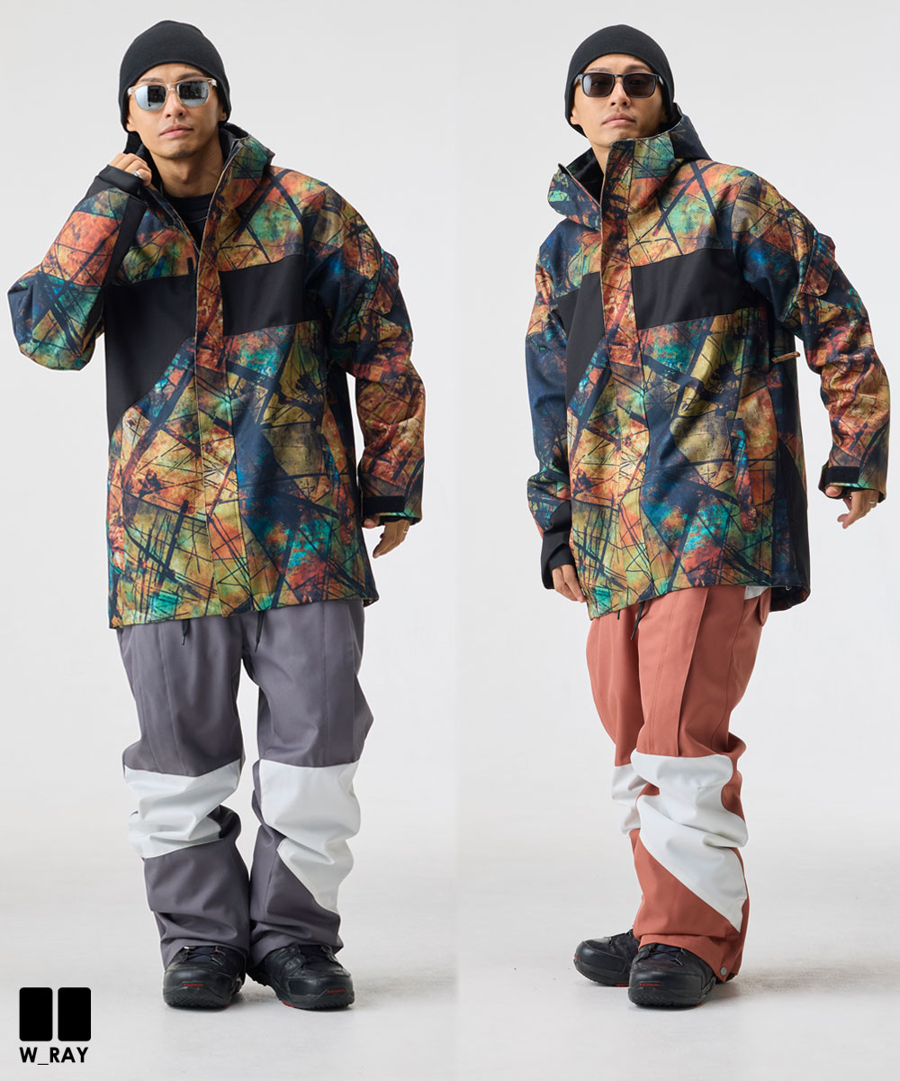 楽天市場】スノーボードウェア スノボウェア 上下セット スノーボード