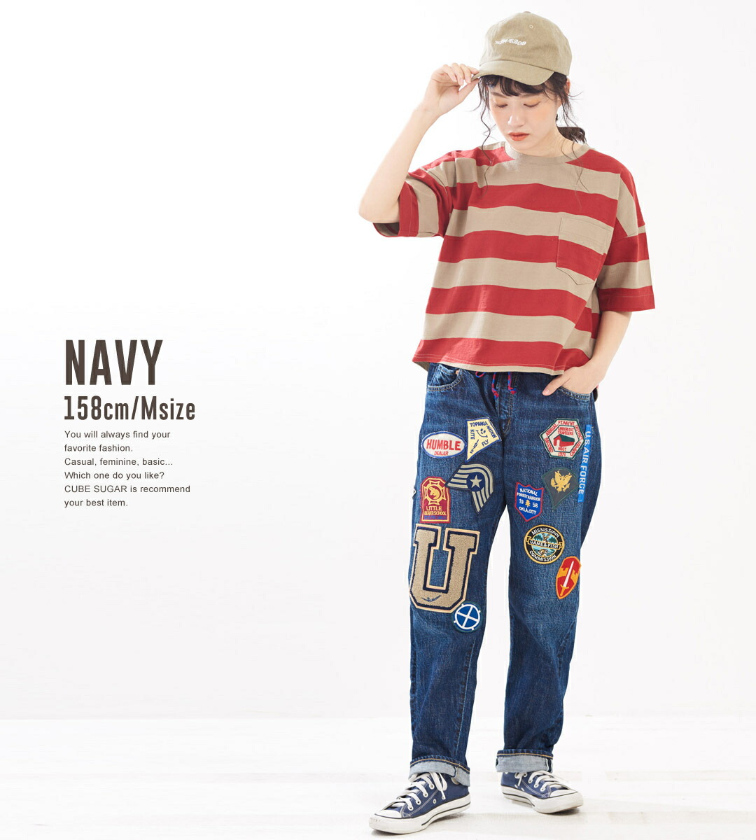 楽天市場】ワッペンデニム / DENIM DUNGAREE (デニムアンドダンガリー