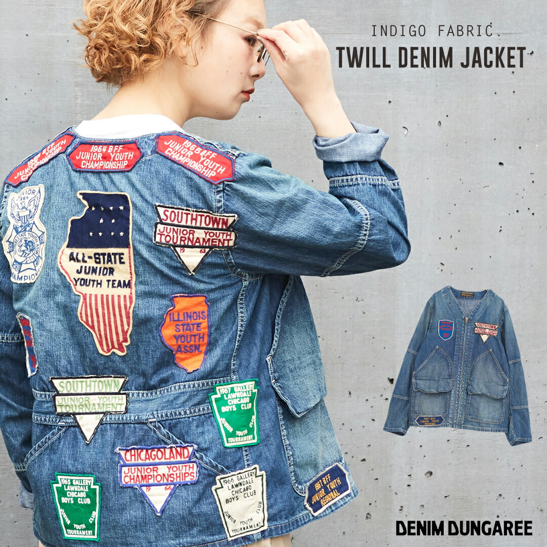 楽天市場】デニムジャケット / DENIM DUNGAREE(デニムアンドダンガリー