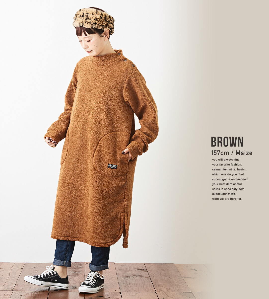 楽天市場】ボアワンピース / NEEDLE WORKS(ニードルワークス