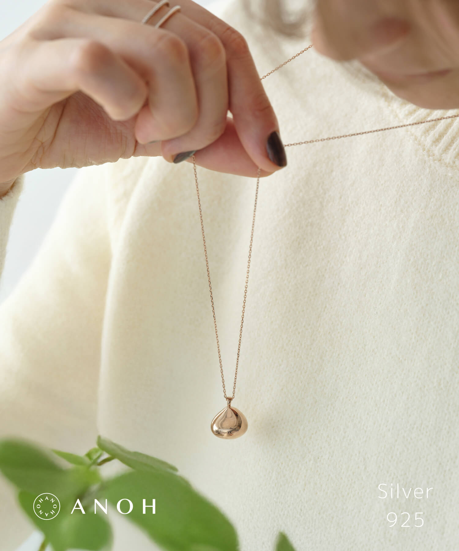 楽天市場】ロングネックレス シルバー【Silver925】ドロップペンダント