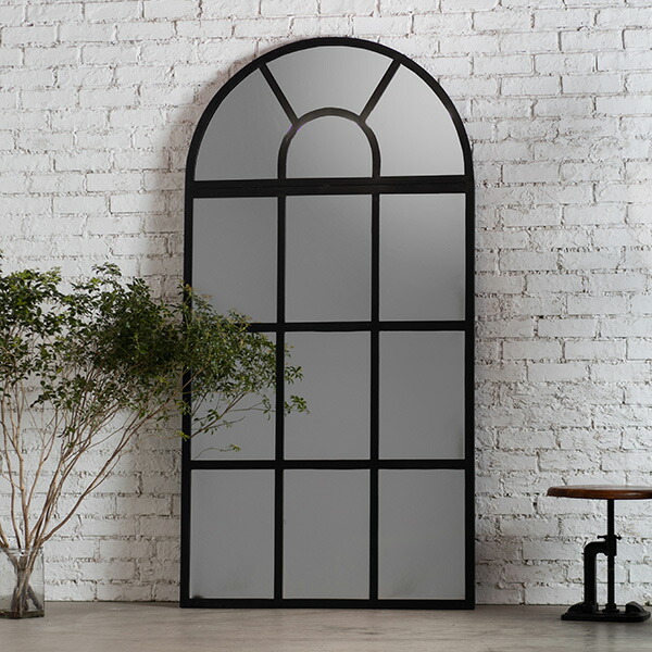 楽天市場】ミラー 鏡 アイアンミラーフレーム スチール 家具