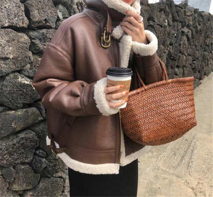 楽天市場】【ポイント10倍】B-3 フェイクムートン オーバーサイズ