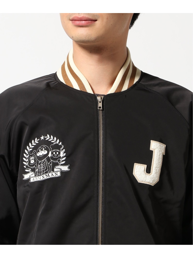 楽天市場】APKC/(U)ジャムおじさんバイクスカジャン大人 ANPANMAN KIDS