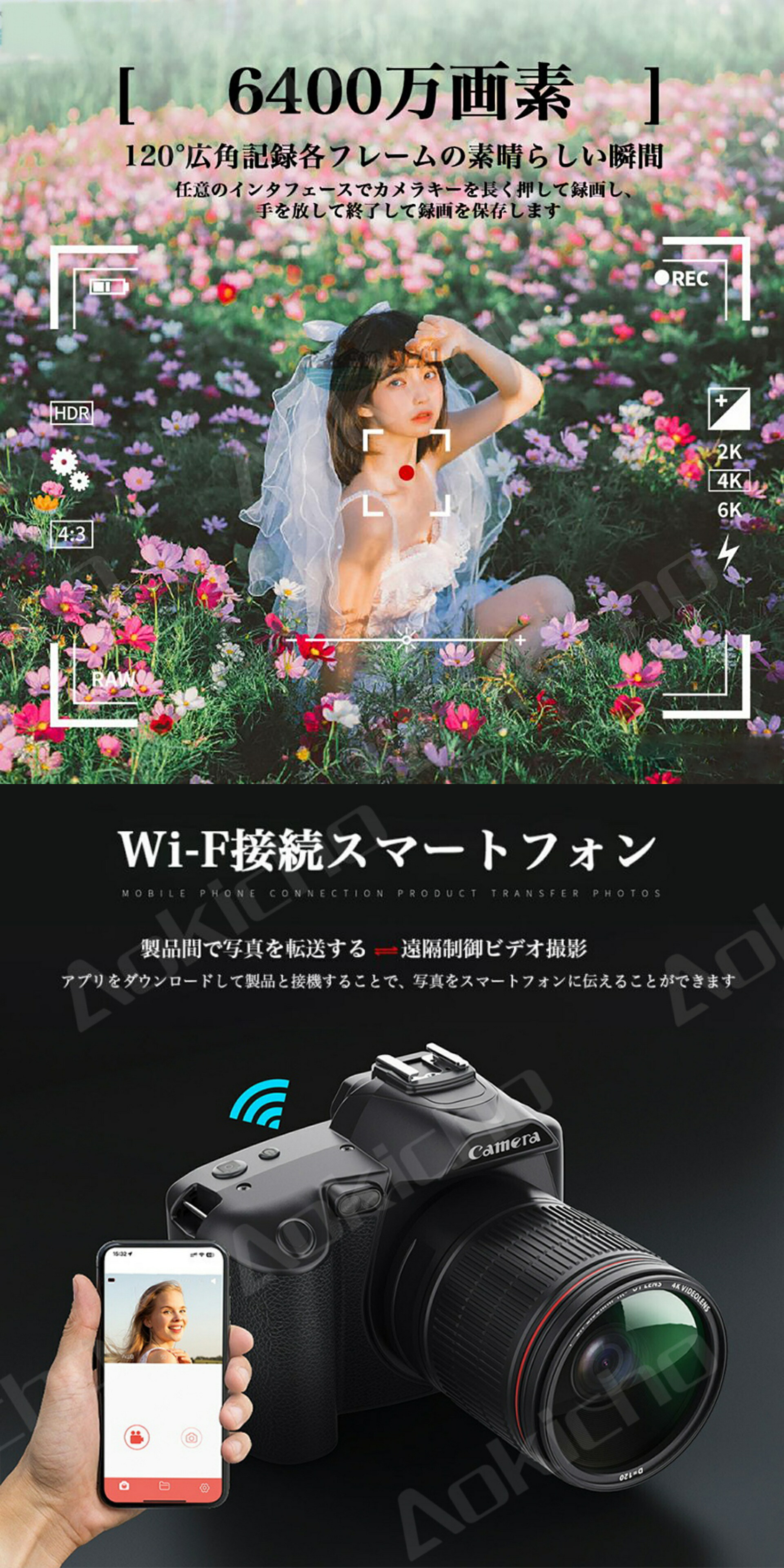 楽天市場】一眼レフカメラ 初心者セット 最新人気新品 デジタルカメラ