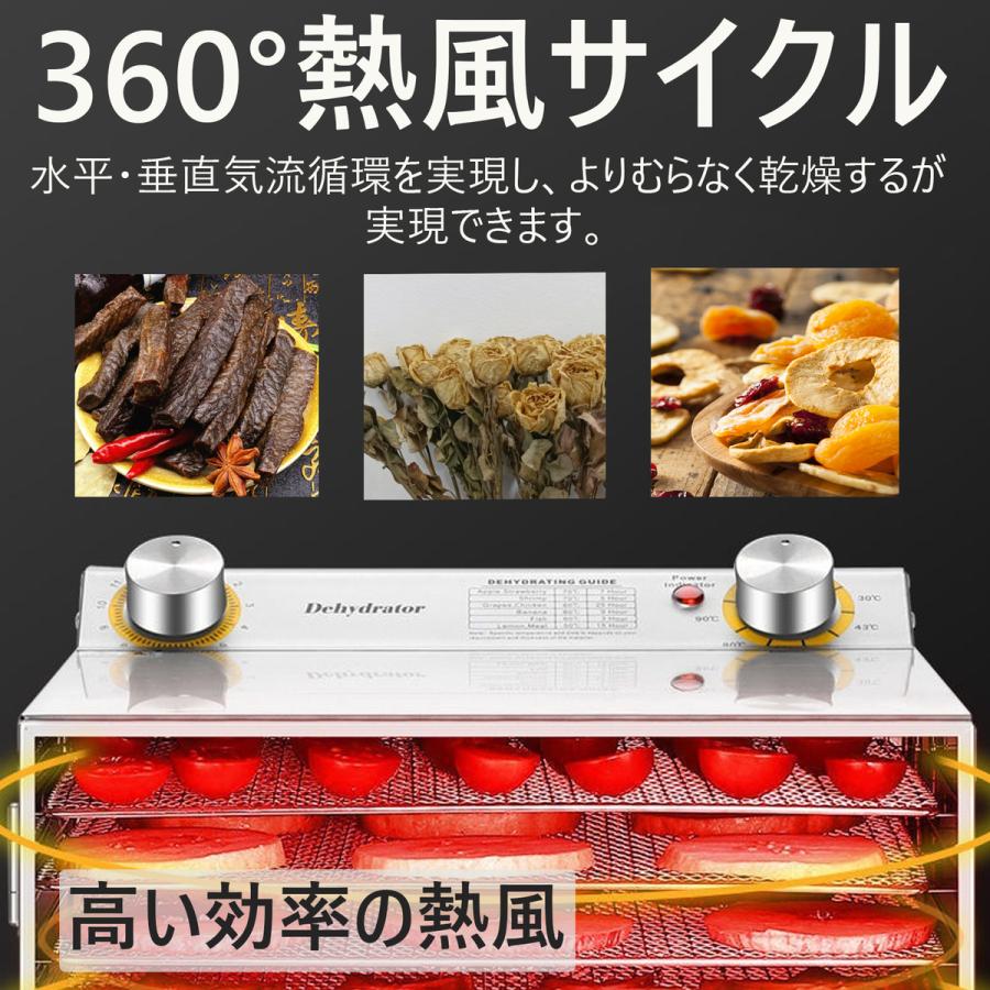 楽天市場】フードドライヤー 食品乾燥機 18層 大容量 電気食品脱水機