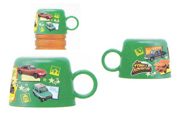 楽天市場】【タカラトミー】【トミカ】ペットボトルキャップコップ