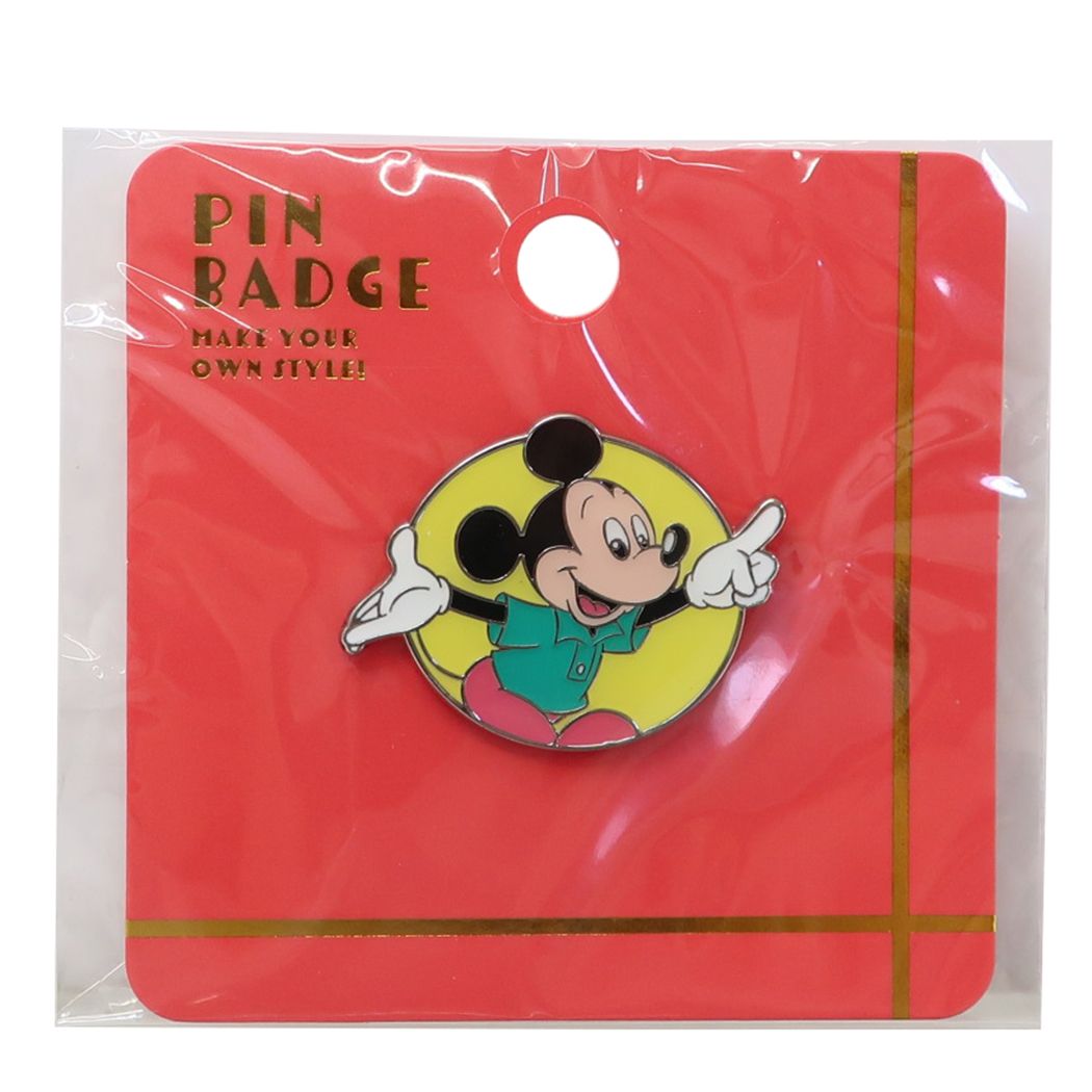 楽天市場】ディズニーキャラクター ピンズ指差し ミッキーマウス 映画