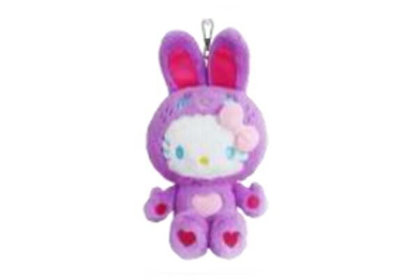 楽天市場】サンリオキャラクターズ マスコットキーホルダーパープル 紫