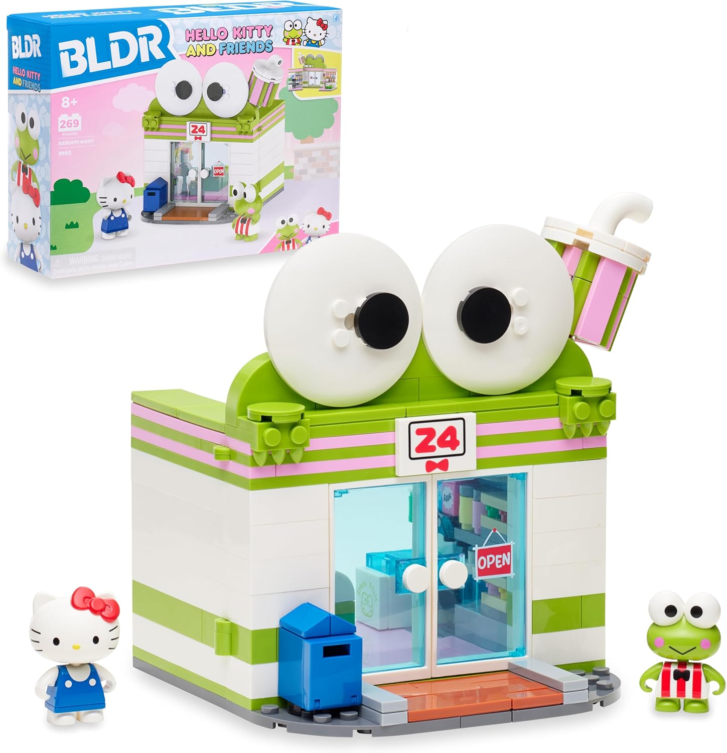楽天市場】ハロー キティ＆フレンズ けろっぴマート 組み立てブロック