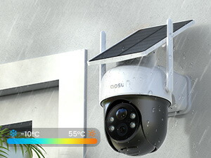 楽天市場】aosu 防犯カメラ ソーラー一体 屋外 360度広角 wifi式 2K