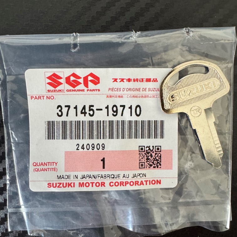 楽天市場】19710 スズキ 純正 ブランクキー GSX750S GSX750F GSX1100S