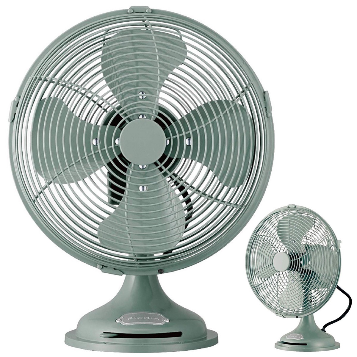 楽天市場】ドウシシャ FDU-251 SBL サックスブルー 卓上 扇風機 メタル